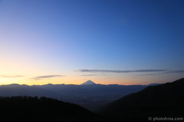 ほったらかしキャンプ場 富士山